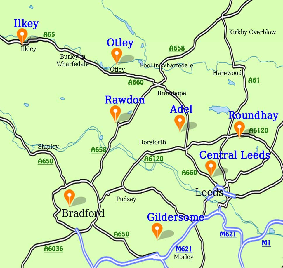 quaker meetings map